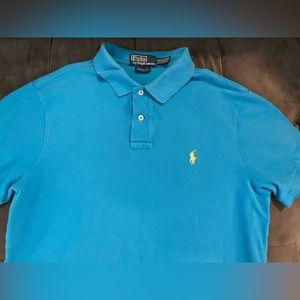 Men’s Large used Blue Polo